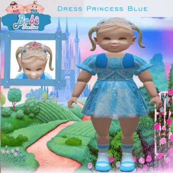 Second Life Marketplace - 648::RB:: Dress Princess Blue